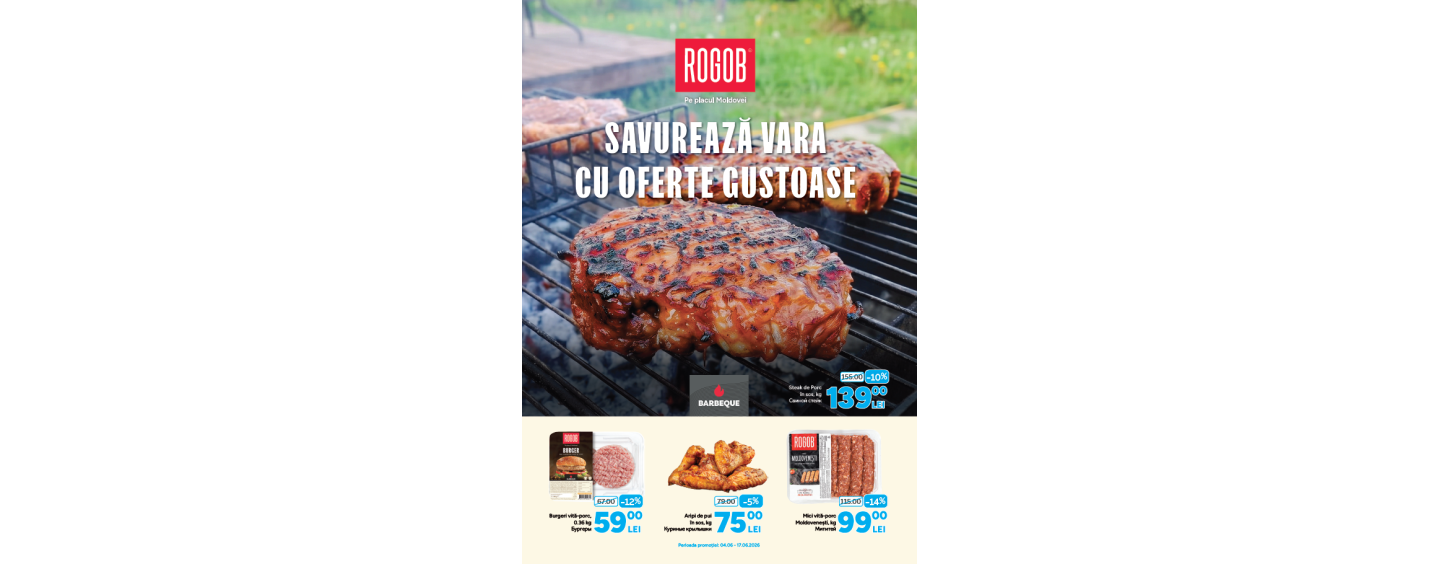 Promoții în magazinele ROGOB