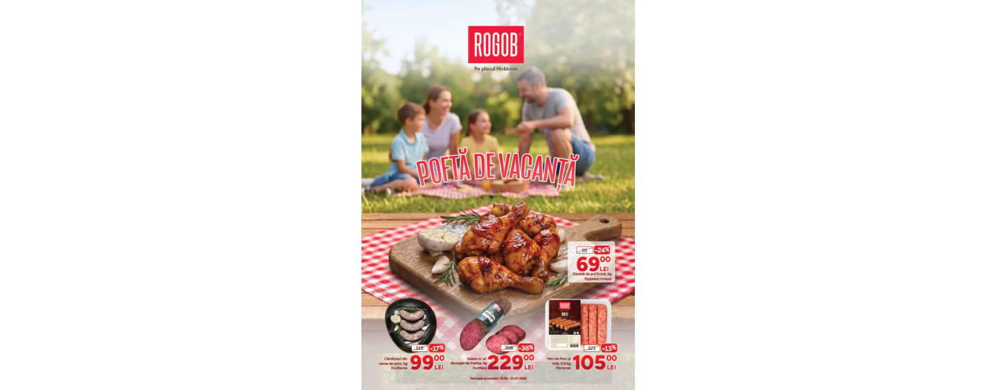 Promoții în magazinele ROGOB