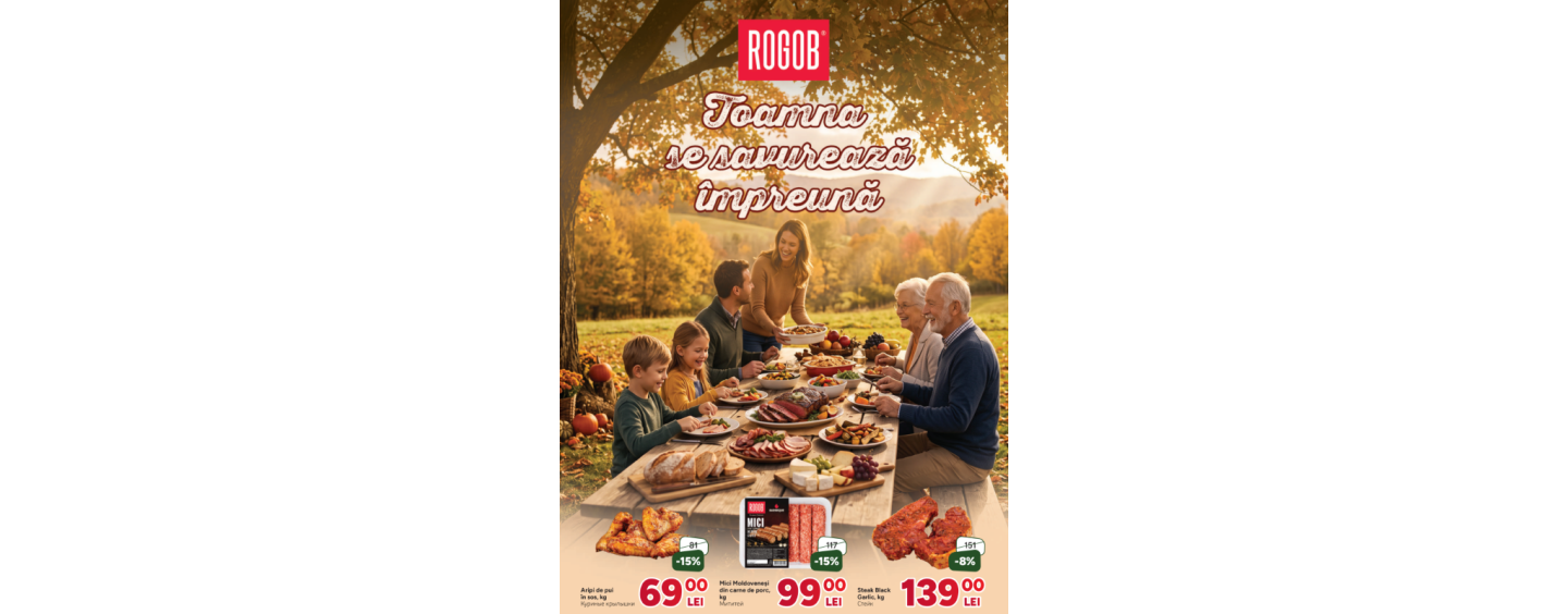 Promoții în magazinele ROGOB