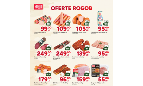 Promoții în magazinele ROGOB