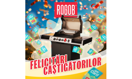 Au fost extrași căștigătorii campaniei Rogob Barbeque
