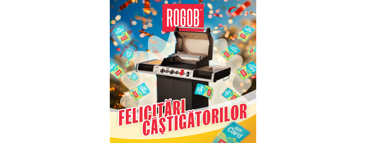 Au fost extrași căștigătorii campaniei Rogob Barbeque