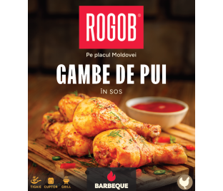 Gambă de pui în sos, preparat refrigerat