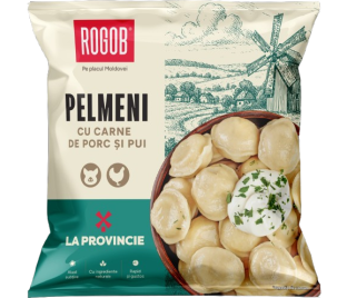 Pelmeni cu carne de porc și pui