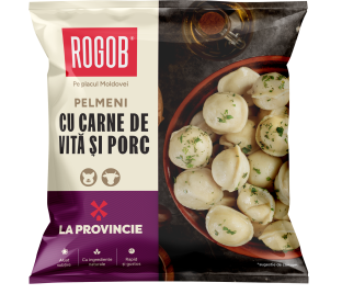 Pelmeni cu carne de vită și porc