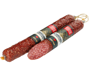 Salam De Transilvania cu boabe de muștar, crud-afumat