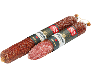 Salam Moldovenesc cu vin roșu, crud-afumat