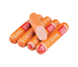 Crenvurști cu cașcaval fierți