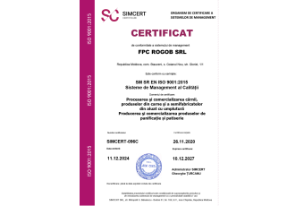 Certificare ISO 1